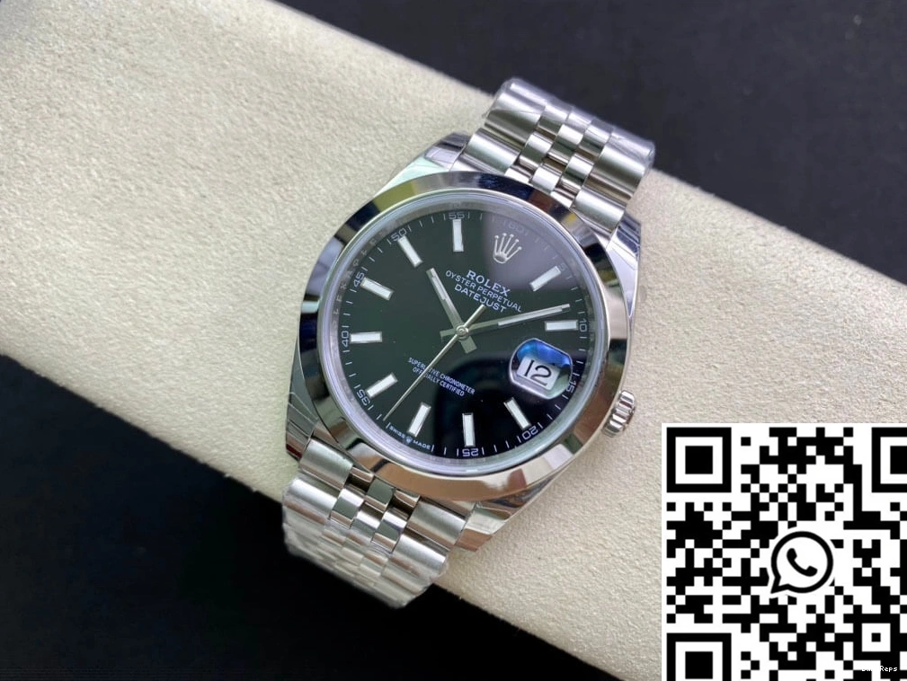 M126300-0012 Rolex EW Stainless Factory Steel Datejust 0319